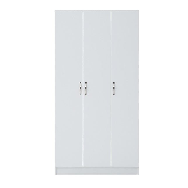 Essentials - 3 Door Double Wardrobe
