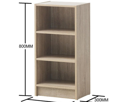 Essentials - Small Narrow Bookcase
