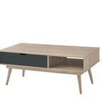 Sonoma Oak & Dark Grey