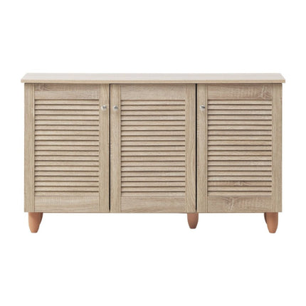 Essentials - Modern 3 Door Shoe Cabinet