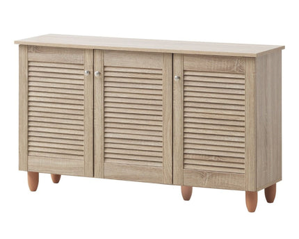 Essentials - Modern 3 Door Shoe Cabinet