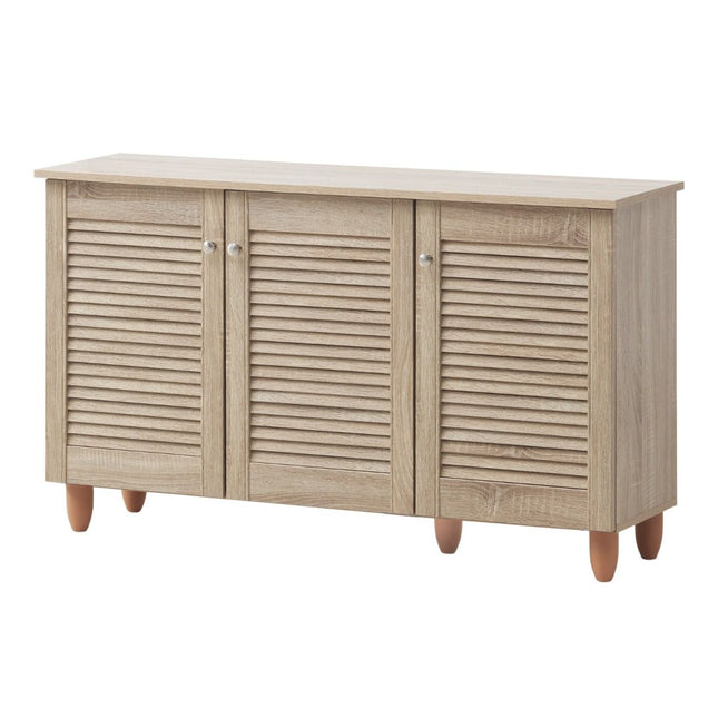 Essentials - Modern 3 Door Shoe Cabinet