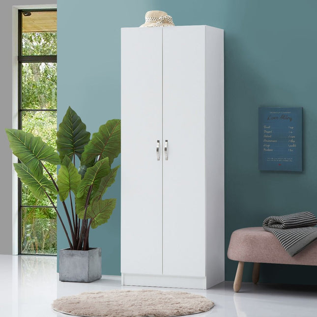 Essentials - 2 Door Wardrobe