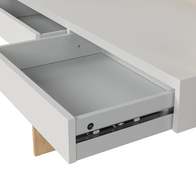 Function Plus Compact Desk 2 Drawers – Choice Of Finishes