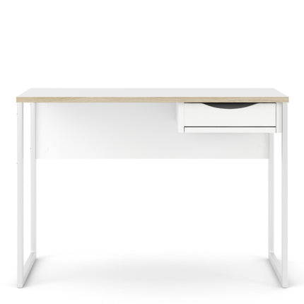 Function Plus Desk 1 Drawer Scratch Resistant Laminate 110cm