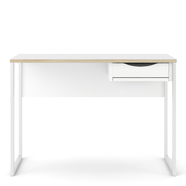 Function Plus Desk 1 Drawer Scratch Resistant Laminate 110cm