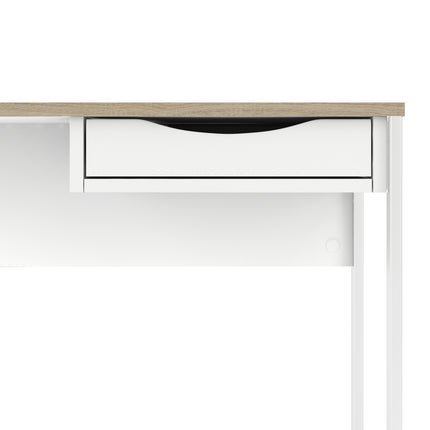 Function Plus Desk 1 Drawer Scratch Resistant Laminate 110cm