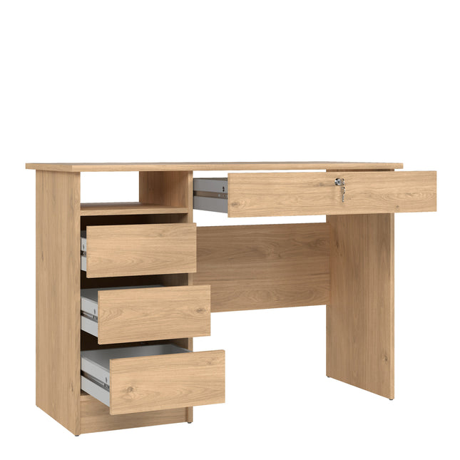 Function Plus - Desk (3+1) Handle Free Drawer