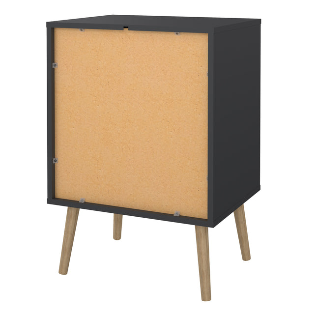 Cumbria Bedside Table 1 Door 1 Drawer Laminate