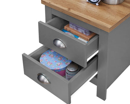 Lisbon - 3-Piece Set - 3 Door Wardrobe, 4 Drawer Chest & 2 Drawer Bedside Table