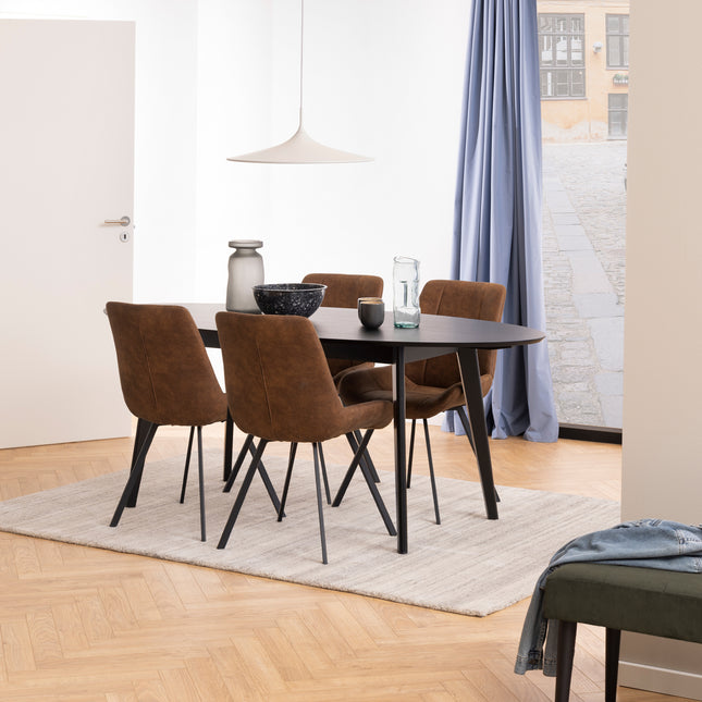 Waylor Dining Chair Modern Upholstered Set of 2