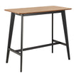 Black & Oak - 4 Stools
