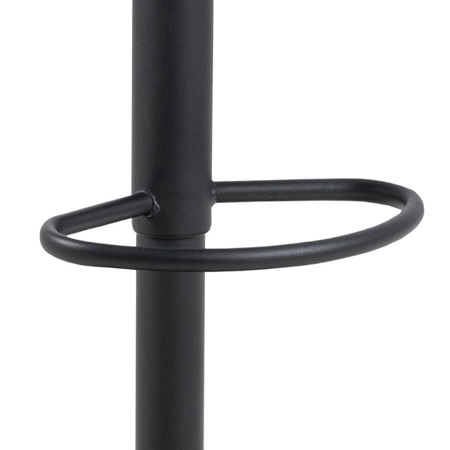 Flynn Swivel Bar Stool Height Adjustable Upholstered Modern