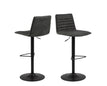 Grey Anthracite Microfiber and Black