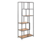 Black Metal - Oak Shelves