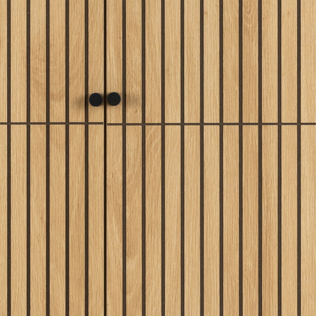 Albany Wardrobe 4 Door Adjustable Shelves 200cm Industrial