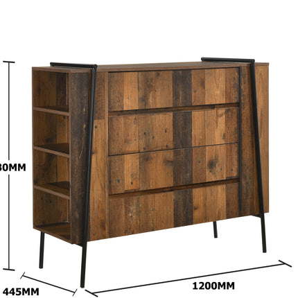 Abbey - Chest Of 4 Drawers