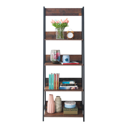 Abbey - Large Ladder Bookcase - 4 Shelves