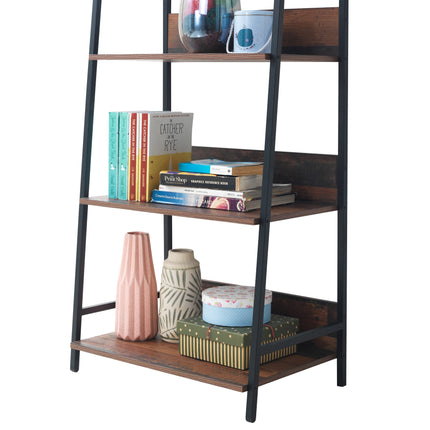 Abbey - Large Ladder Bookcase - 4 Shelves