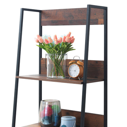 Abbey - Large Ladder Bookcase - 4 Shelves