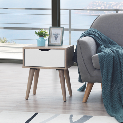 Alford - 1 Drawer Lamp Table