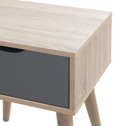 Alford - 1 Drawer Lamp Table