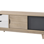 Sonoma Oak & Dark Grey