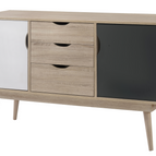 Sonoma Oak & Dark Grey