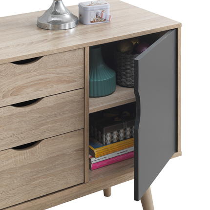 Alford - Sideboard - 2 Doors & 3 Drawers