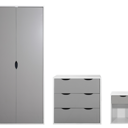Alton - 3 Piece Bedroom Set - 3 Drawer Chest