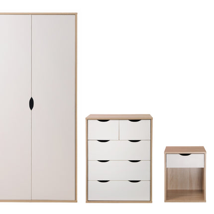 Alton - 3 Piece Bedroom Set 5 Drawer Chest
