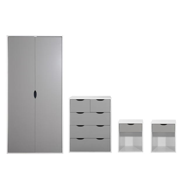 Alton - 4 Piece Bedroom Set 3+2 Drawer