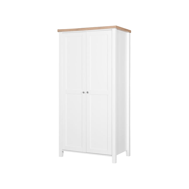 Astbury - 2 Door Wardrobe - White
