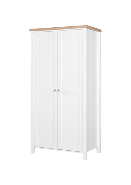 Astbury - 2 Door Wardrobe - White