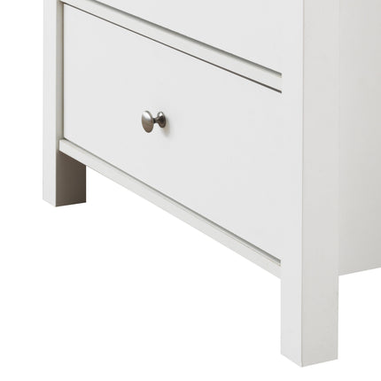 Astbury - 3 Piece Bedroom Set - 3 Drawer Chest - White