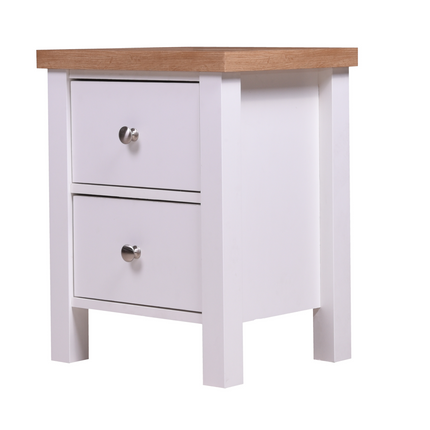Astbury - 3 Piece Bedroom Set - 5 Drawer Chest - White