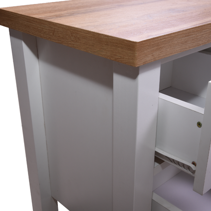 Astbury - 3 Piece Bedroom Set - 5 Drawer Chest - White