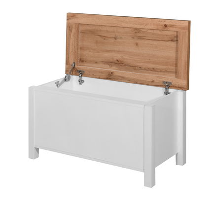 Astbury - Blanket Box - White