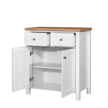 Astbury - Compact Sideboard - White
