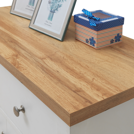 Astbury - Compact Sideboard - White