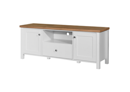 Astbury - TV Unit - 2 Doors & 1 Drawer - White