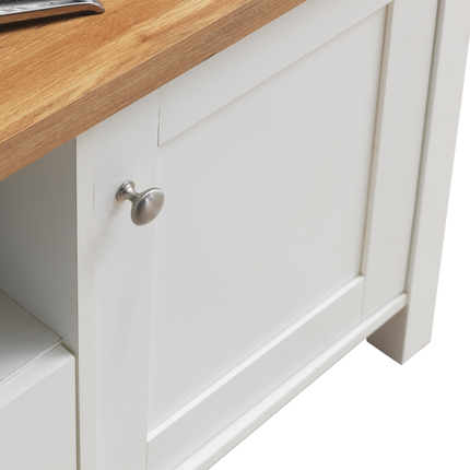 Astbury - TV Unit - 2 Doors & 1 Drawer - White