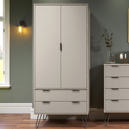 Augusta - 2 Door 2 Drawer Wardrobe