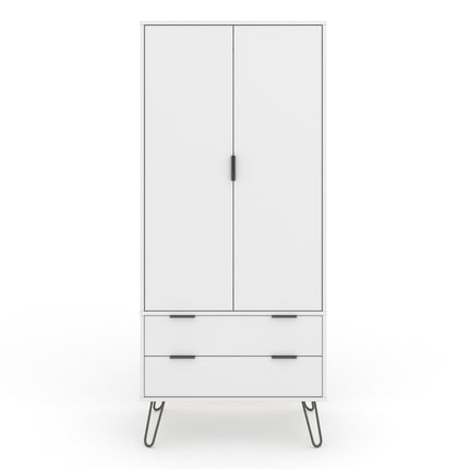 Augusta - 2 Door 2 Drawer Wardrobe