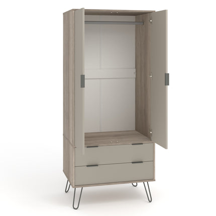 Augusta - 2 Door 2 Drawer Wardrobe