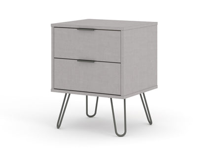 Augusta - 2 Drawer Bedside Cabinet