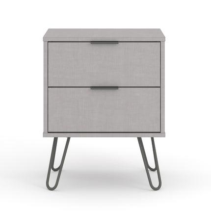 Augusta - 2 Drawer Bedside Cabinet