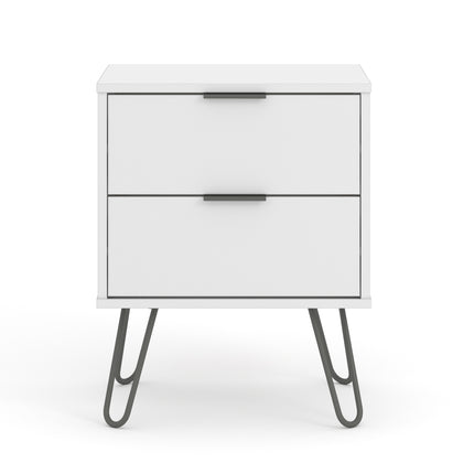 Augusta - 2 Drawer Bedside Cabinet