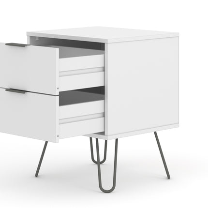 Augusta - 2 Drawer Bedside Cabinet