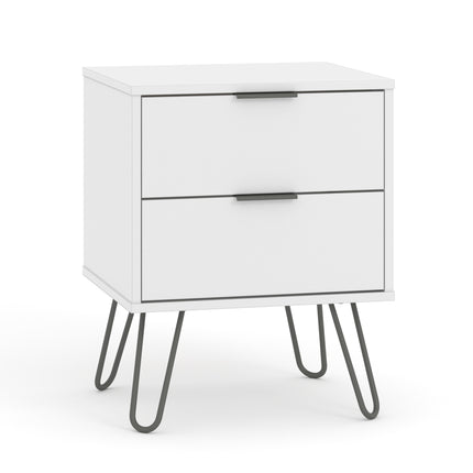 Augusta - 2 Drawer Bedside Cabinet